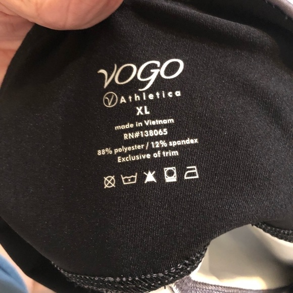 ****Donated***VOGO Athletic leggings lattice ankles size XL - Picture 6 of 6